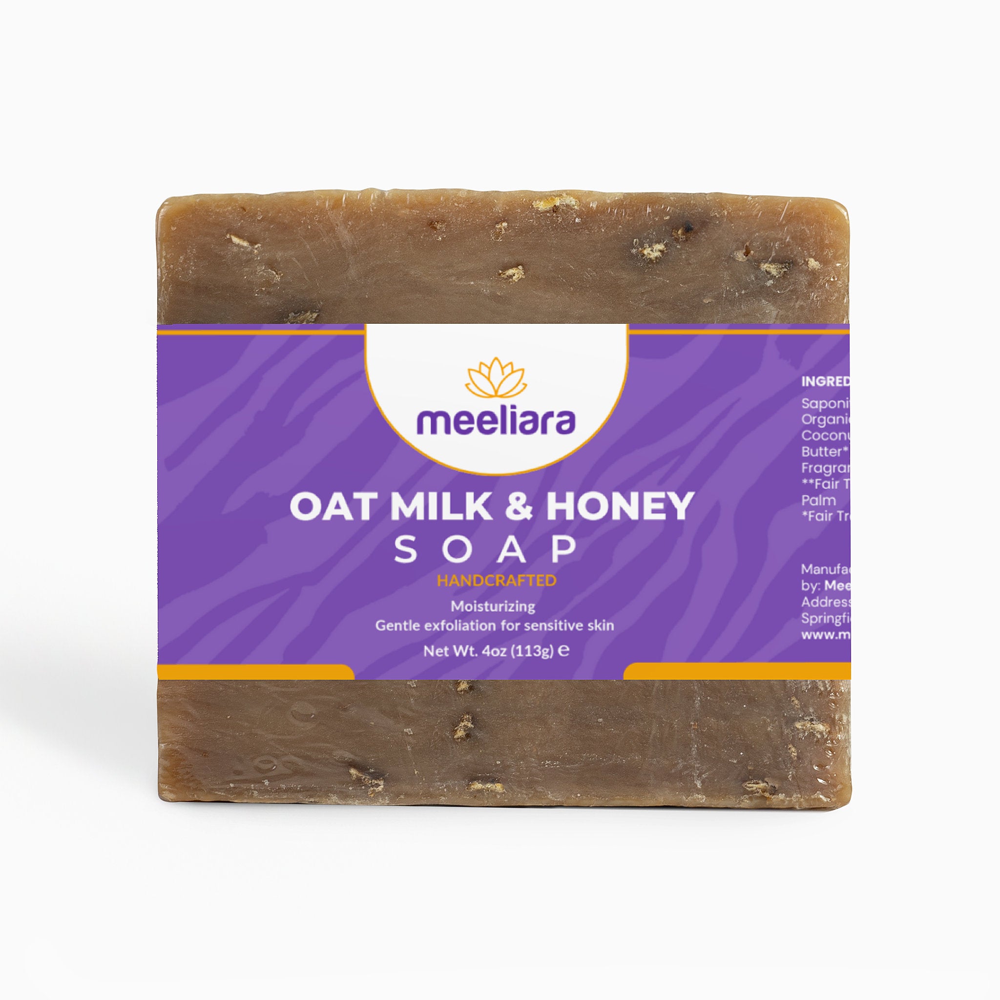 Oat Milk Honey Soap