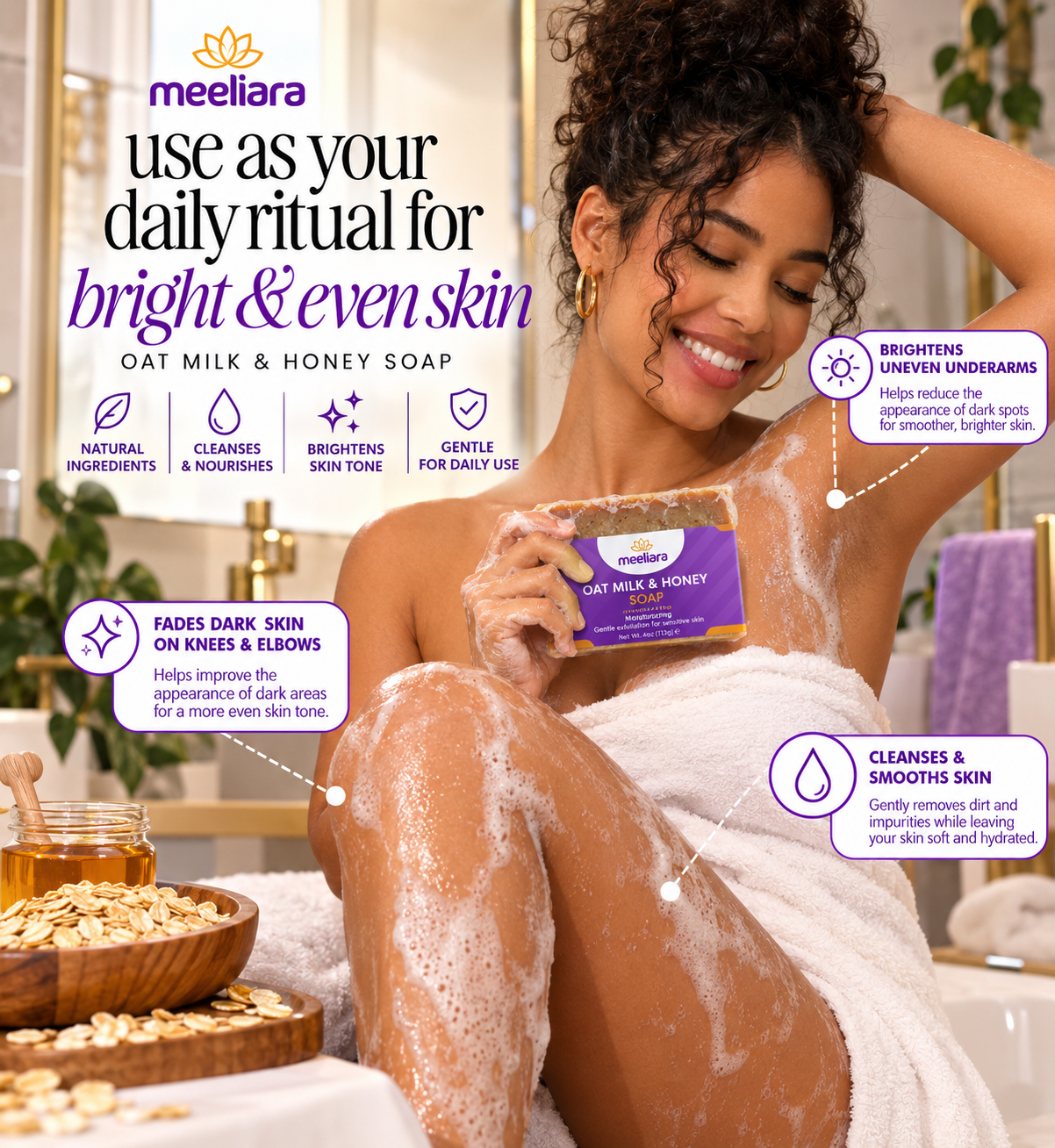 Oat Milk Honey Soap