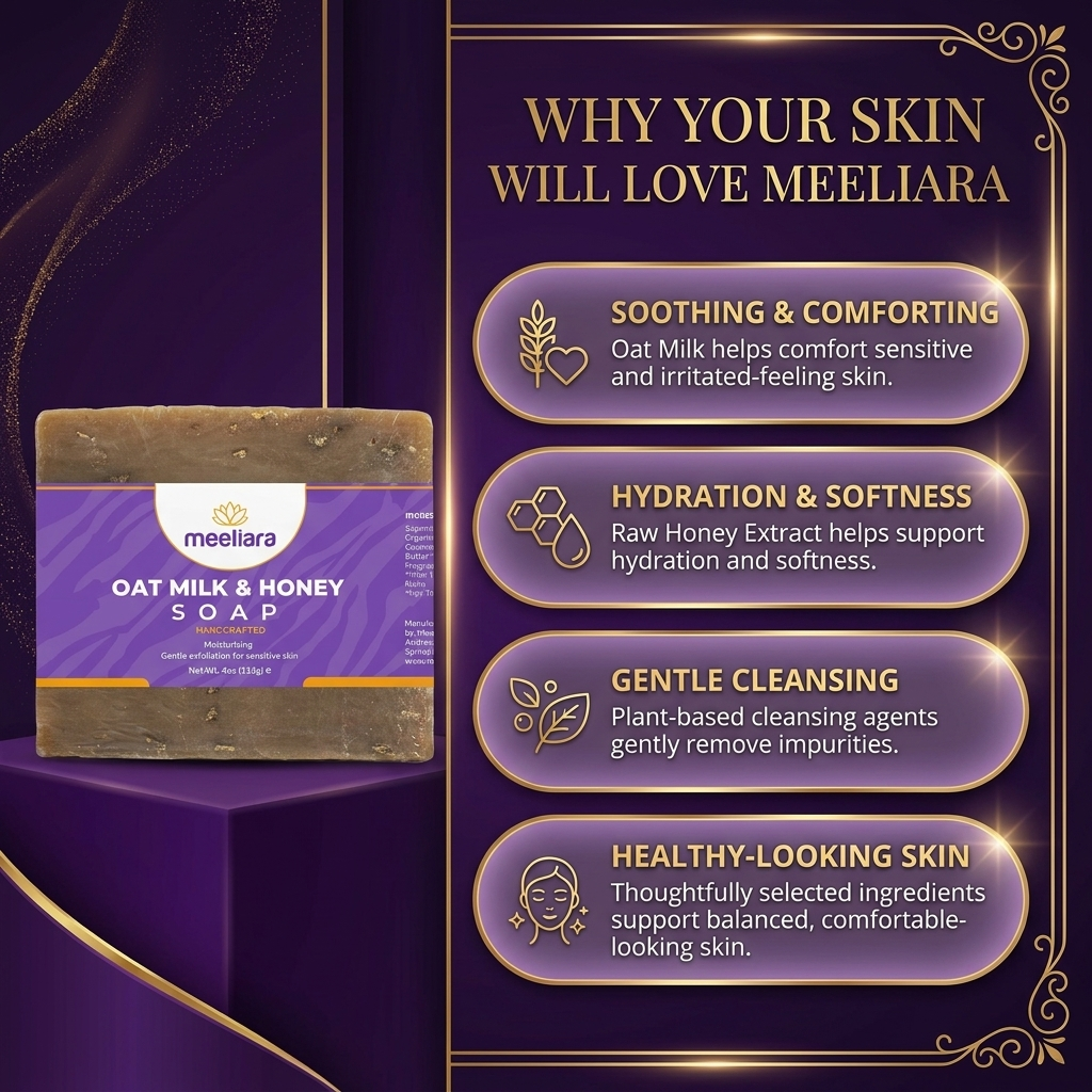 Oat Milk Honey Soap